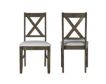 New Classic Home Furnishings Meadows Charcoal Dining Chair small image number 2