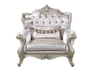 New Classic Home Furnishings Monique Pearl Silver Chair