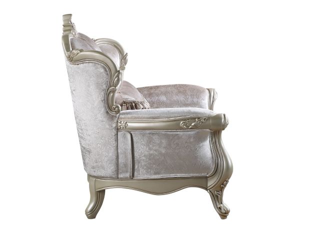 New Classic Home Furnishings Monique Pearl Silver Chair large image number 3