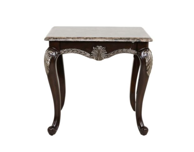 New Classic Home Furnishings Maximus Brown End Table large image number 1