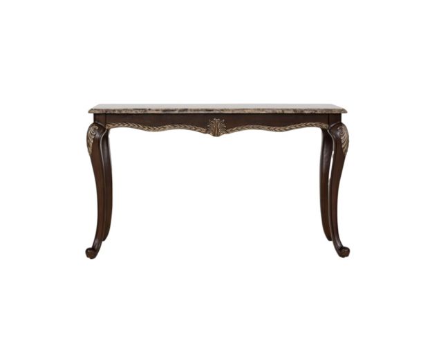 New Classic Home Furnishings Maximus Brown Sofa Table large image number 1