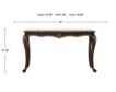 New Classic Home Furnishings Maximus Brown Sofa Table small image number 6