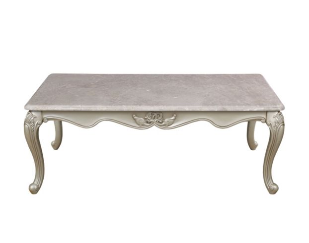 New Classic Home Furnishings Monique Pearl Silver Coffee Table large image number 2