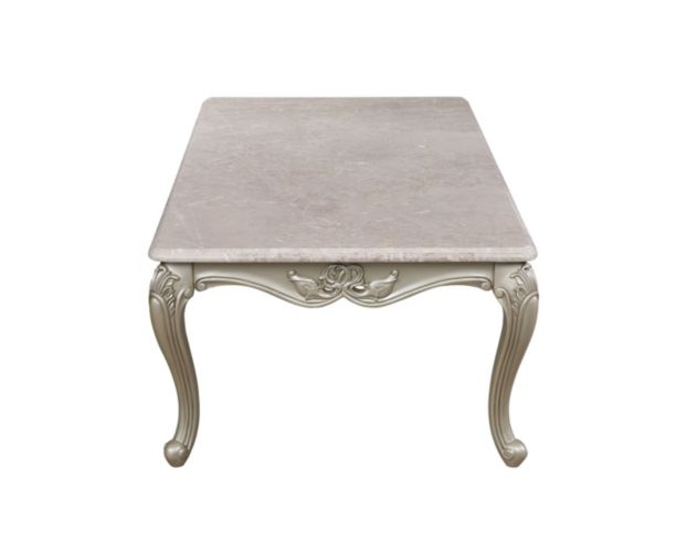 New Classic Home Furnishings Monique Pearl Silver Coffee Table large image number 3