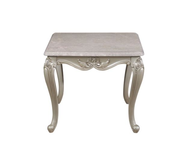 New Classic Home Furnishings Monique Pearl Silver End Table large image number 2