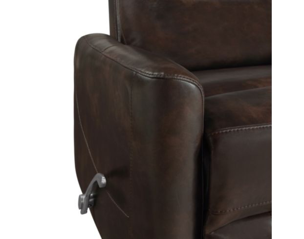 New Classic Home Furnishings Takami Brown Swivel Glider Recliner large image number 6