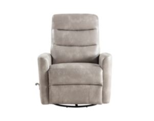 New Classic Home Furnishings Takami Gray Swivel Glider Recliner