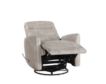 New Classic Home Furnishings Takami Gray Swivel Glider Recliner small image number 4