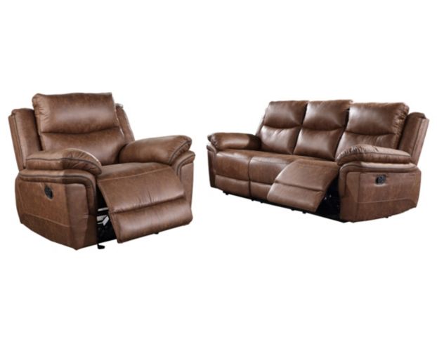 New Classic Home Furnishings Ryland Reclining Sofa & Glider Recliner large image number 1