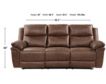New Classic Home Furnishings Ryland Reclining Sofa & Glider Recliner small image number 7