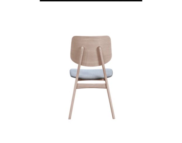 New Classic Home Furnishings Oscar Mid-Century Modern Natural Wood Dining Chair large image number 4