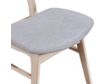 New Classic Home Furnishings Oscar Mid-Century Modern Natural Wood Dining Chair small image number 5