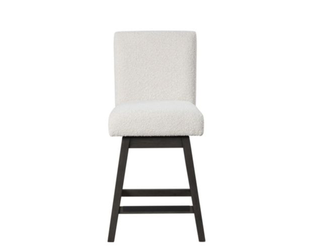 New Classic Home Furnishings High Line White Swivel Counter Stool large image number 1