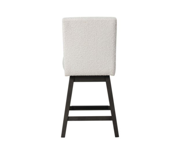 New Classic Home Furnishings High Line White Swivel Counter Stool large image number 4