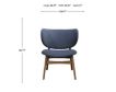 New Classic Home Furnishings Adler Blue Accent Chair small image number 6