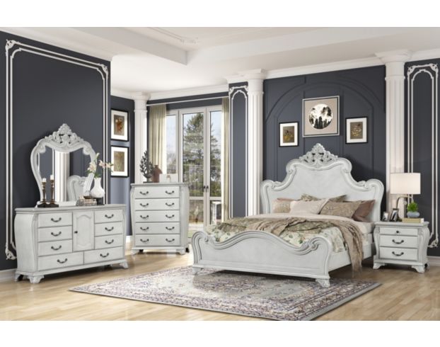 New Classic Cambria Hills 4-Piece King Bedroom Set large image number 1