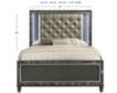 New Classic Radiance Black 4-Piece Queen Bedroom Set small image number 13