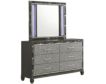 New Classic Radiance Black Dresser with Mirror small image number 2