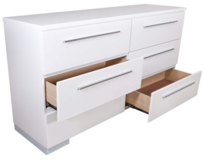 New Classic Sapphire White Dresser