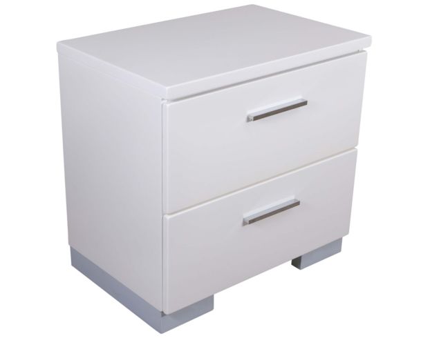 New Classic Sapphire White Nightstand large image number 1