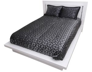 New Classic Sapphire White King Platform Bed