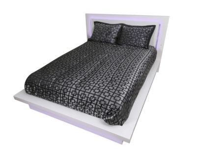 New Classic Sapphire White King Platform Bed