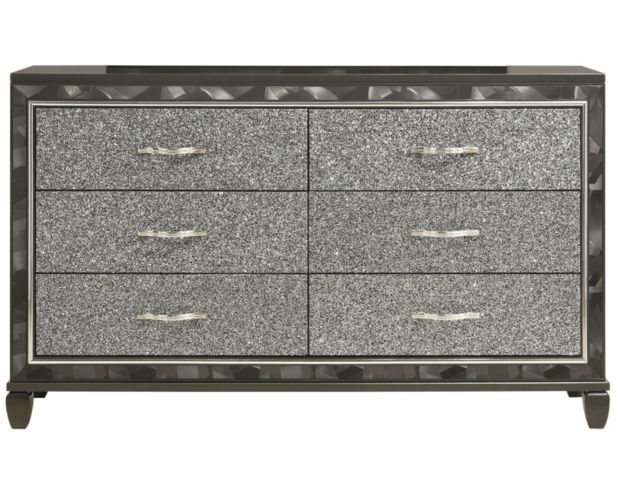 New Classic Radiance Black Dresser with Mirror