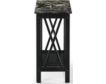 New Classic Home Furnishings Eden Black Chairside Table small image number 1