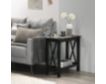 New Classic Home Furnishings Eden Black Chairside Table small image number 5
