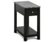 New Classic Home Furnishings Noah Black End Table small image number 2