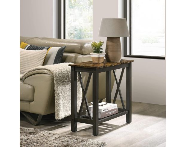 New Classic Home Furnishings Noah Espresso End Table large image number 5