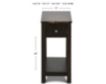 New Classic Home Furnishings Noah Espresso End Table small image number 6