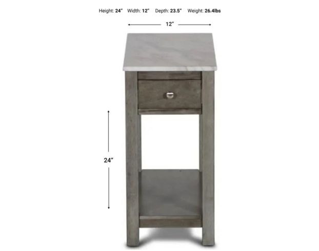 New Classic Home Furnishings Noah Gray End Table large image number 6