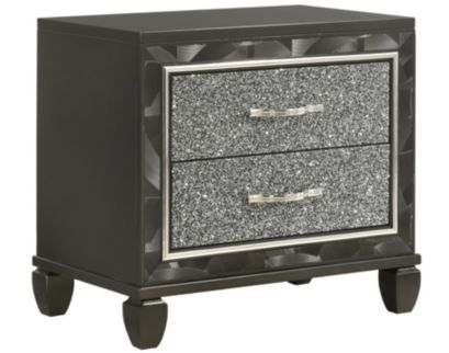 New Classic Radiance Black Pearl Nightstand