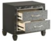 New Classic Radiance Black Nightstand small image number 3