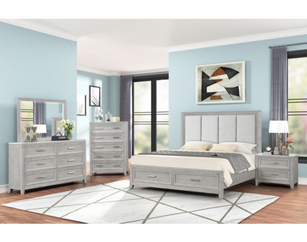 New Classic Fiona 4-Piece Queen Bedroom Set large image number 1