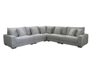 New Classic Embrace Gray 5-Piece Sectional