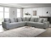 New Classic Embrace Gray 5-Piece Sectional small image number 2