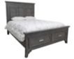 New Classic Lisbon Gray Queen Bed small image number 1