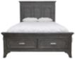 New Classic Lisbon Gray Queen Bed small image number 2