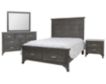 New Classic Lisbon Gray Queen Bed small image number 7