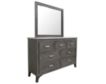 New Classic Lisbon Gray Dresser with Mirror small image number 3