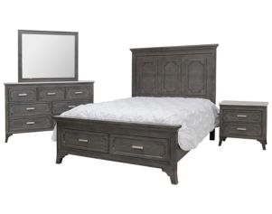 New Classic Lisbon 4-Piece Queen Bedroom Set