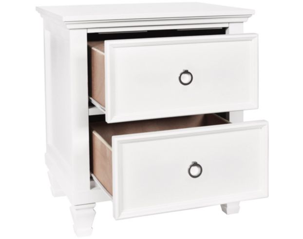 New Classic Tamarack White Nightstand large image number 3