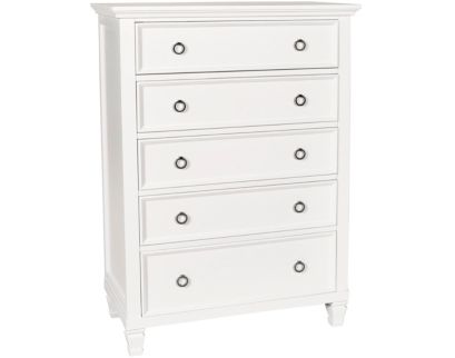 New Classic Tamarack White Chest Homemakers