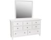New Classic Tamarack White Dresser with Mirror small image number 1