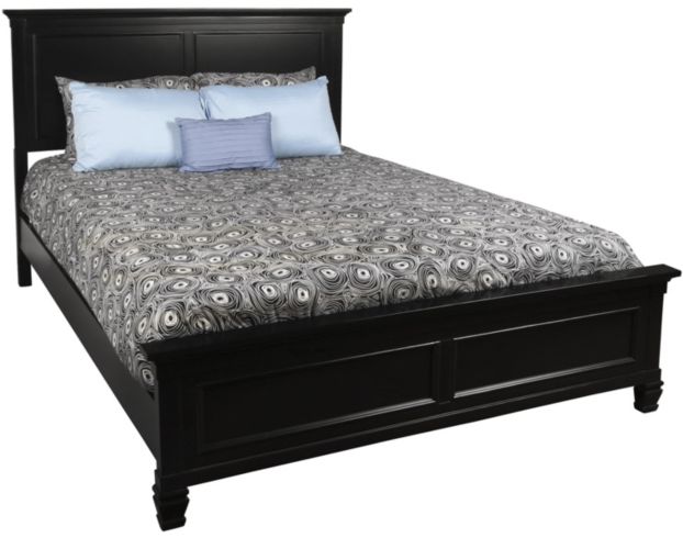 New Classic Tamarack Black Queen Bed, What Size Boards For A Queen Bed