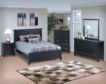 New Classic Tamarack Black 4-Piece Queen Bedroom Set small image number 1