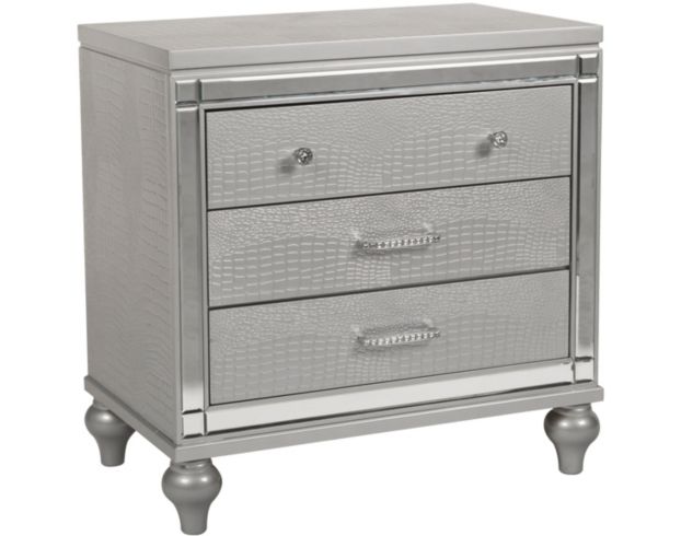New Classic Valentino Silver Nightstand large image number 1