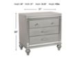 New Classic Valentino Silver Nightstand small image number 5